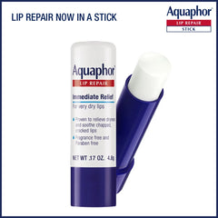 Aquaphor Lip Repair Stick for Dry Chapped Lips - 0.17oz: Paraben-Free, Unflavored