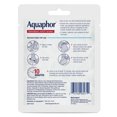 Aquaphor Advanced Therapy Repairing Foot Mask - 0.7 fl oz: Deep Hydration, Paraben-Free, Contains Shea Butter